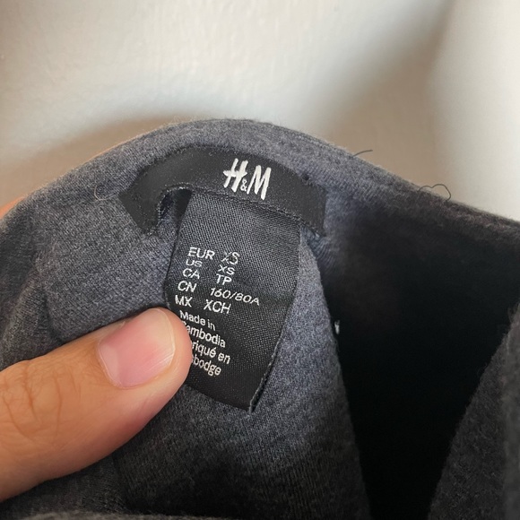 H&M grey body con dress - Picture 4 of 4